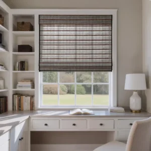 Self Leveling Flax Bamboo Woven Shade – Shade Tree