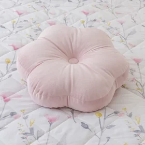 Self Leveling Flower Velvet Cushion