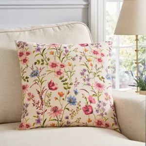 Self Leveling Foxley Floral Square Cushion