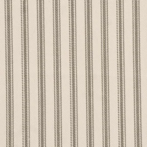 Foy Ticking Stripe Khaki Fabric