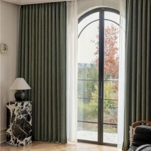 Self Leveling Heavyweight Chenille Custom Curtains