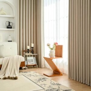 Self Leveling Luxurious Cashmere Blackout Curtains
