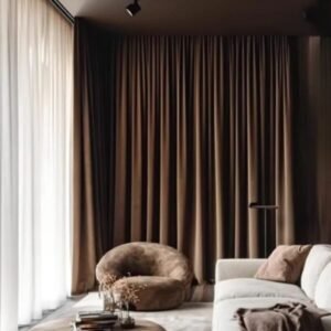 Luxurious High Matte Velvet Curtains