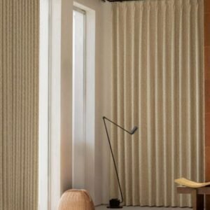 Luxury Textured Geometric Curtains