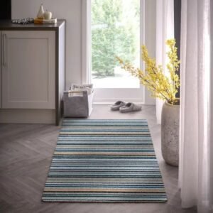 Rugs Marvel Striped Cotton Washable Runner