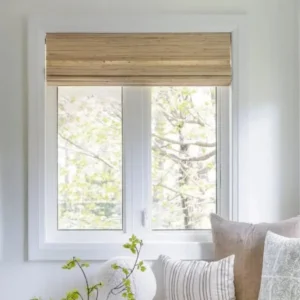 Natural Ramie Bamboo Woven Shade – Beige