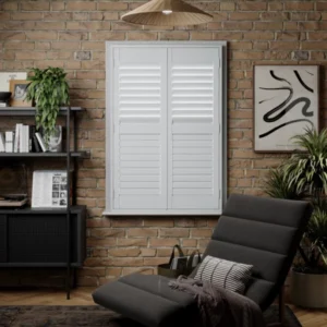 Privacy Slat Shutter Blinds