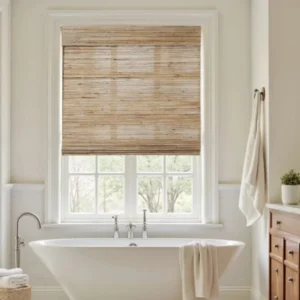 Self Leveling Ramie Bamboo Woven Shade – Honeynut