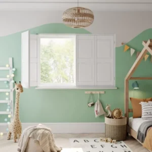 Real Wood Shutter Solid Panel