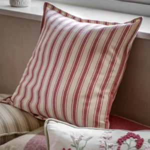 Self Leveling Striped Square Throw Cushion