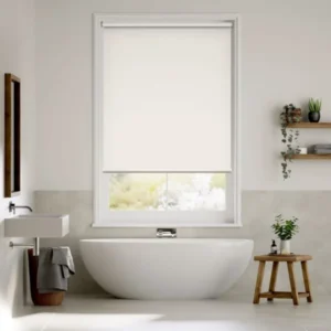 Titan Blackout Alabaster Roller Blind