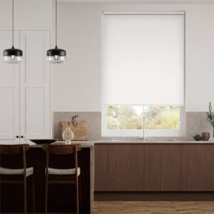Toulouse Blackout Bright White Blind
