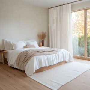 Self Leveling Cloud Sheer Curtain