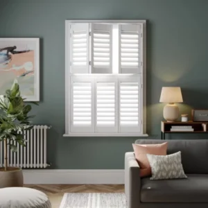 Wood Shutter Hidden Tilt Rod