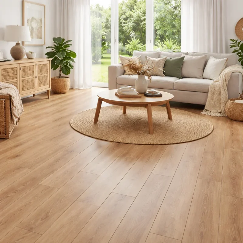 Oak Effect Laminate Flooring residential