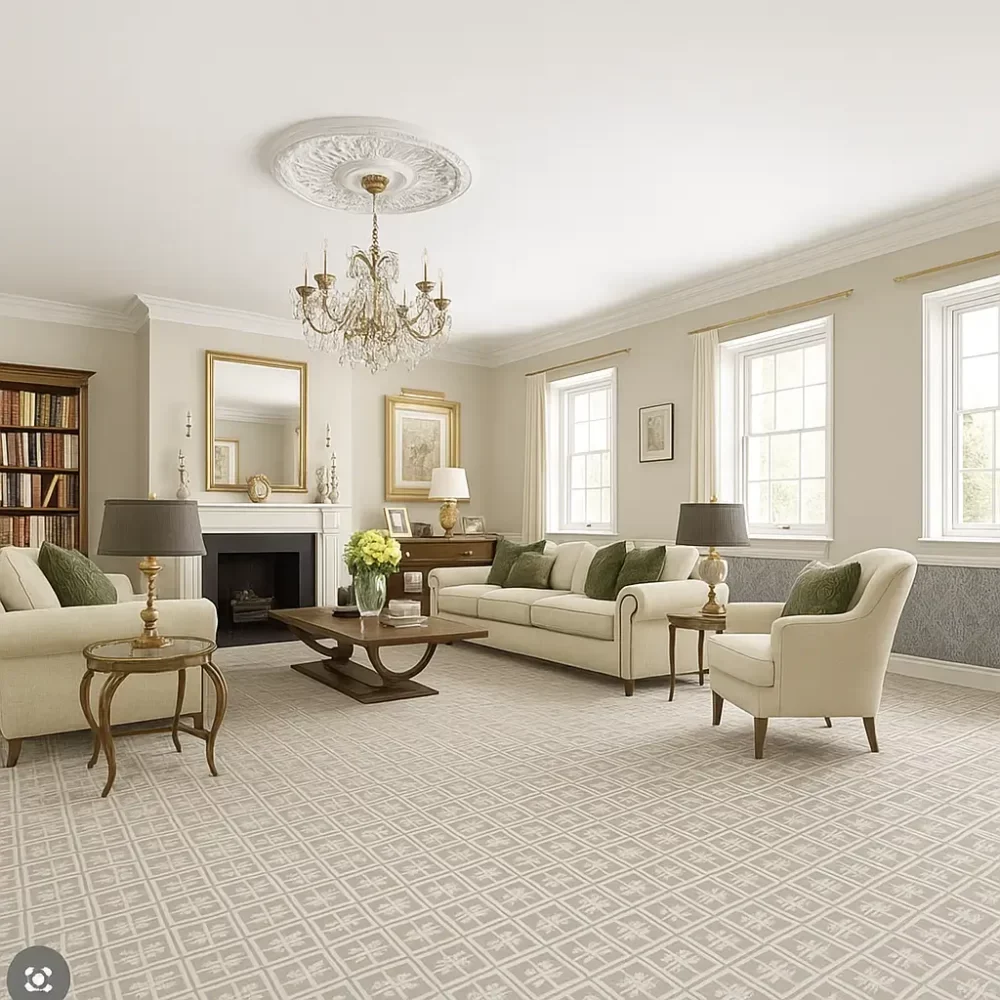 Patterned Carpet for Residential Spaces