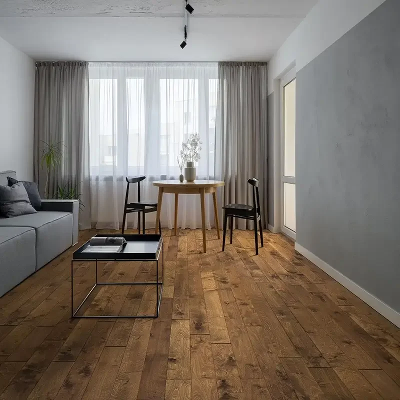 Residential Distressed Wood Flooring
