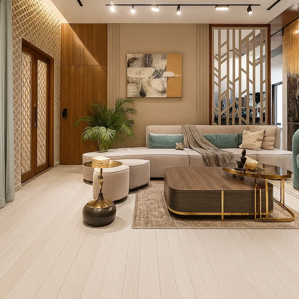 White Wood Flooring [Residential]