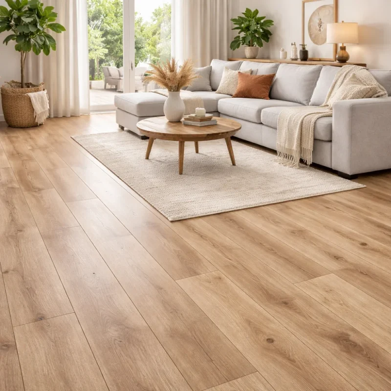 Wood Look Vinyl Flooring in residential